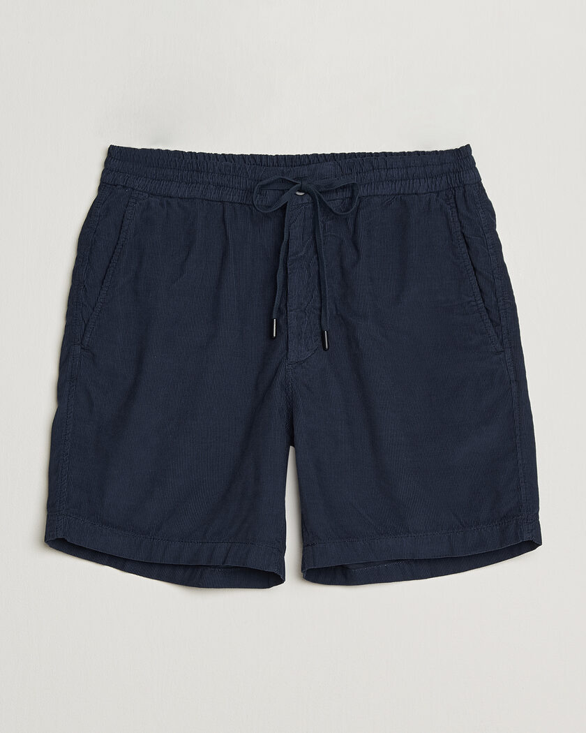 Incotex Baby Corduroy Drawstring Shorts Navy – Blå