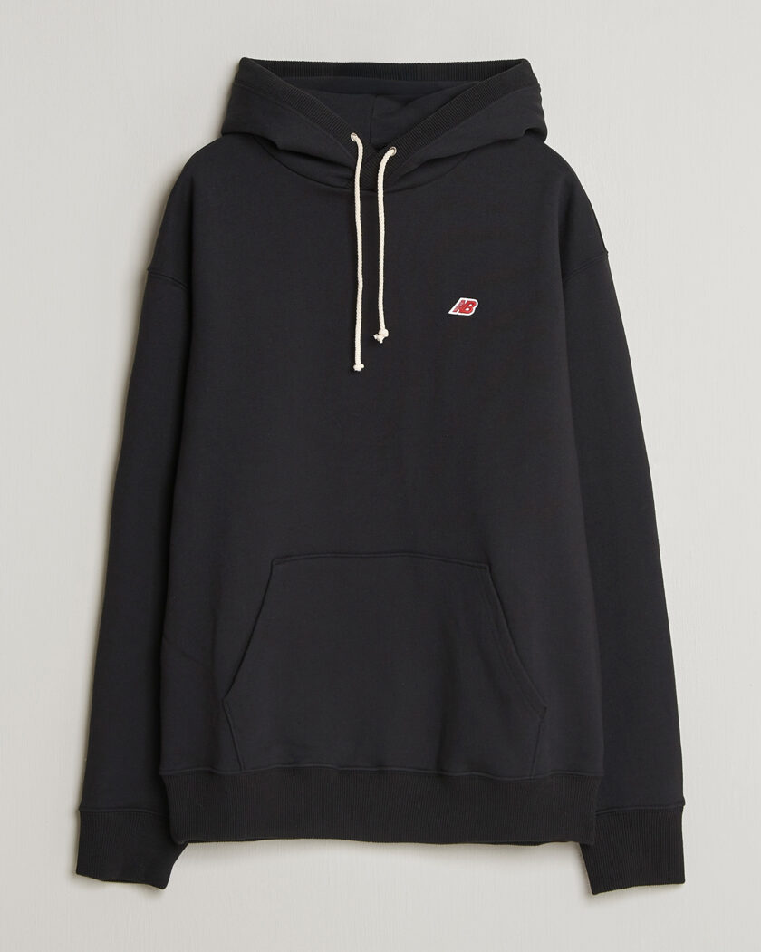 New Balance Made In US & UK New Balance Made In USA Core Hoodie Black – Sort