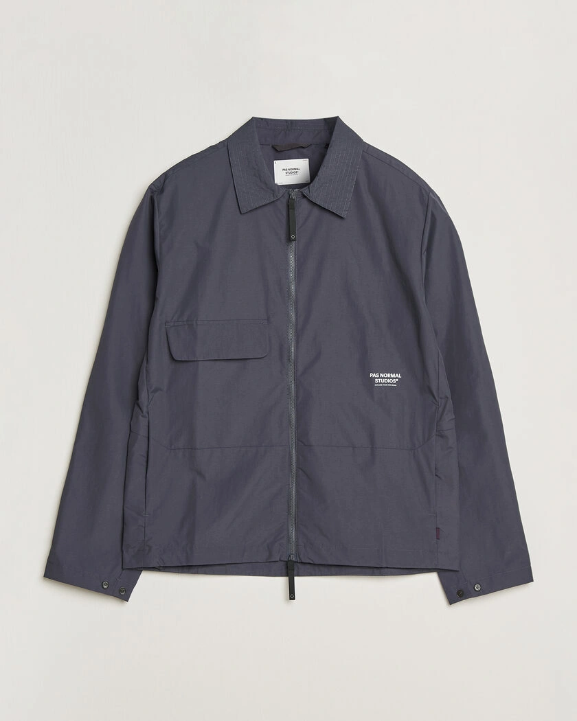 Pas Normal Studios Off Race Utility Jacket Steel – Grå