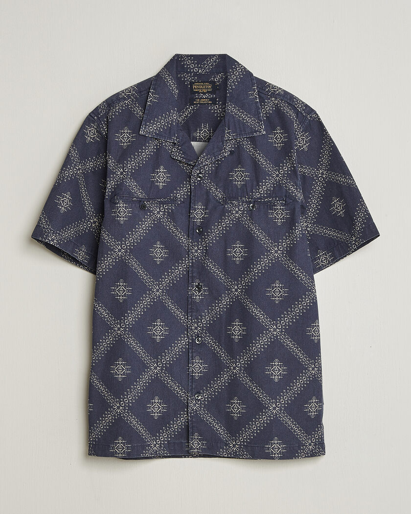 Pendleton Camp Shirt Western Bandana – Blå
