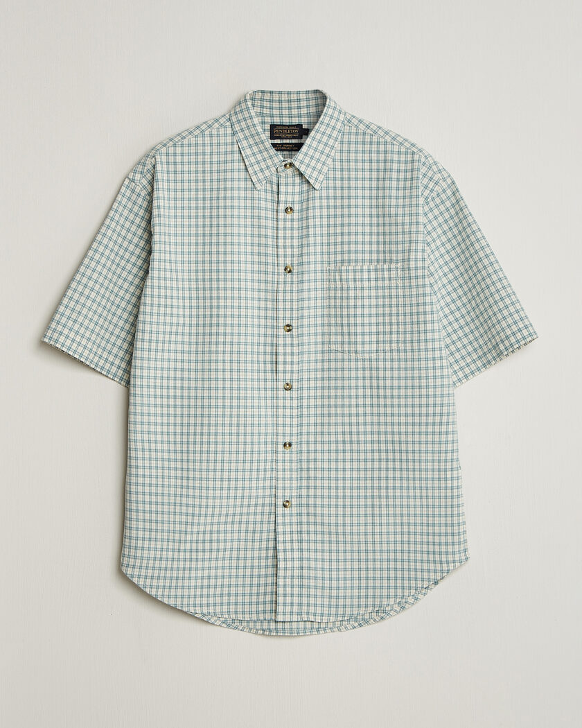 Pendleton Short Sleeve Shirt Summer Tartan – Grøn