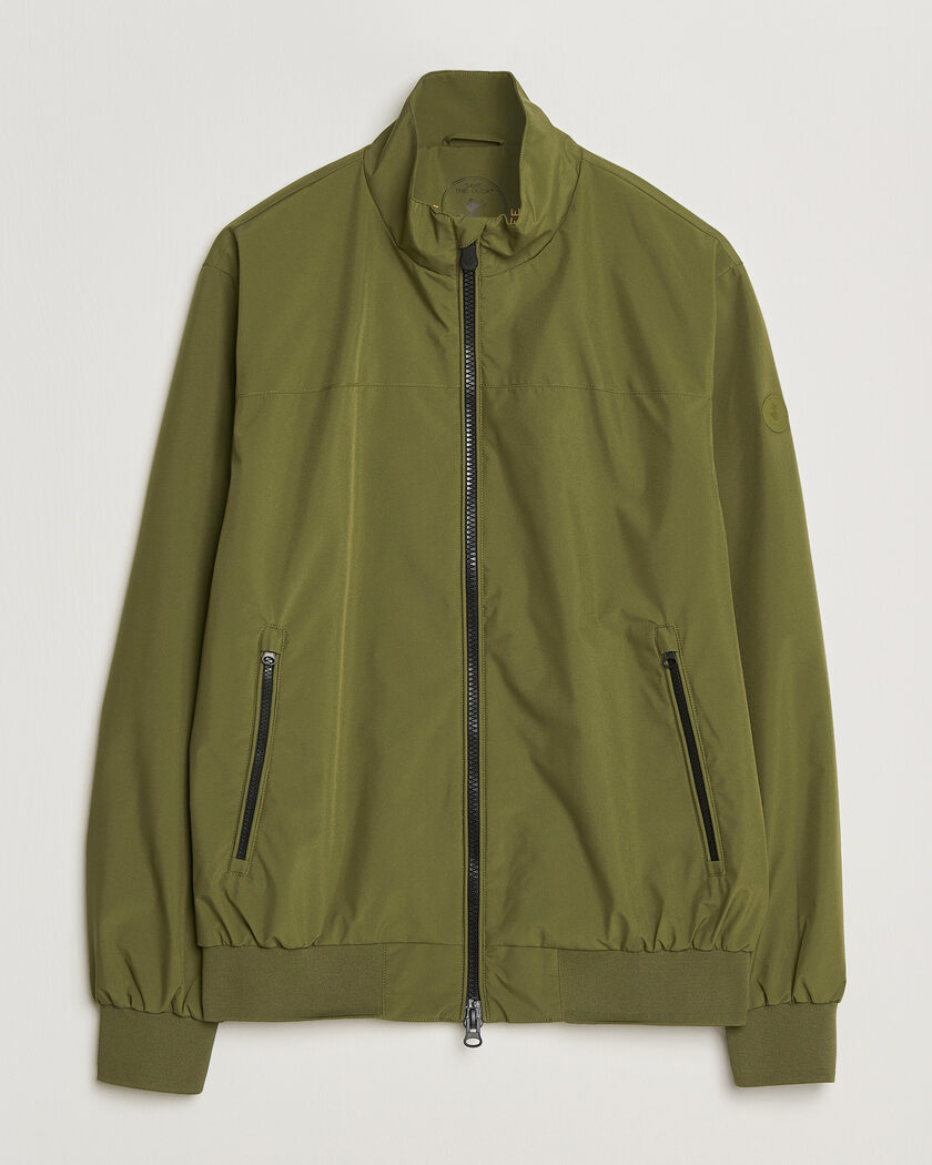 Save The Duck Finlay Nylon Harrington Jacket Dusty Olive – Grøn