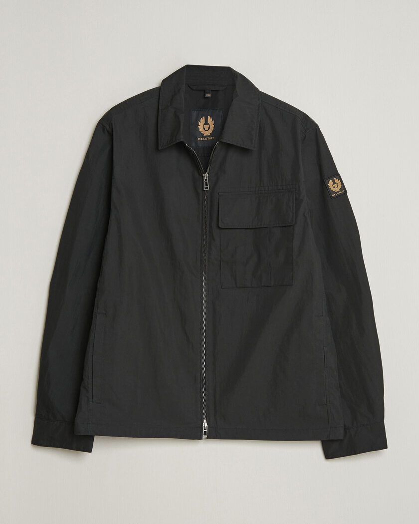 Belstaff Cargo Overshirt Black – Sort