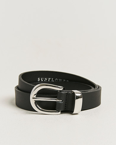 Sunflower Simple Belt Black – Sort