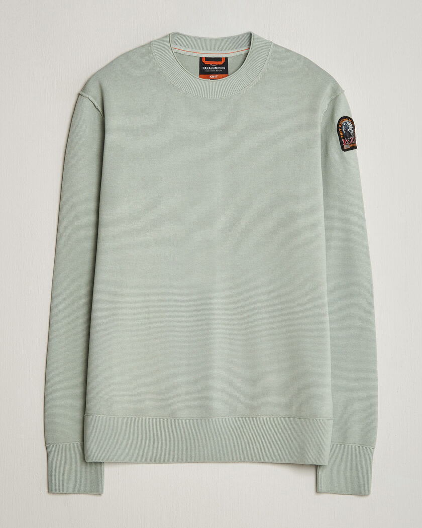 Parajumpers Basic Braw Knitted Sweater Fresh Grey – Grøn
