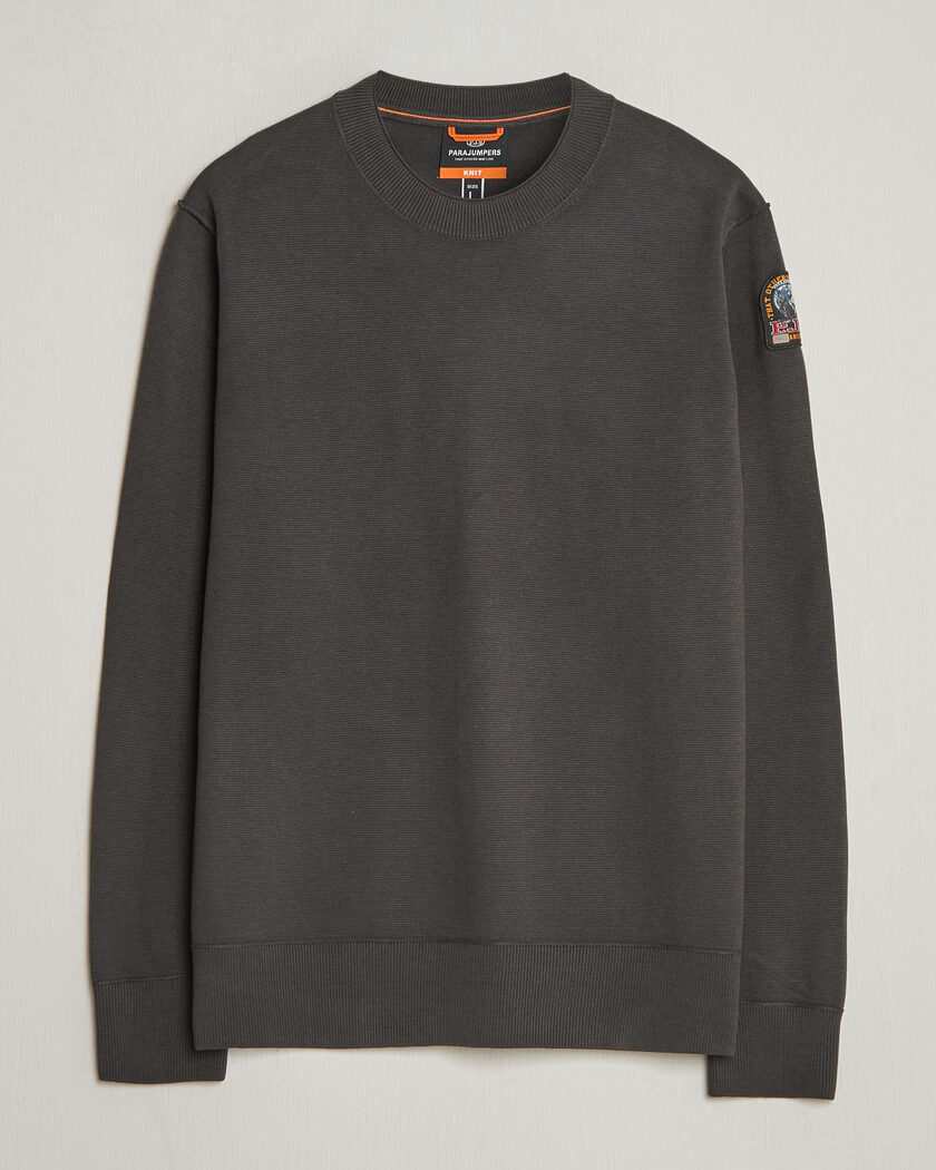 Parajumpers Basic Braw Knitted Sweater Off Black – Sort