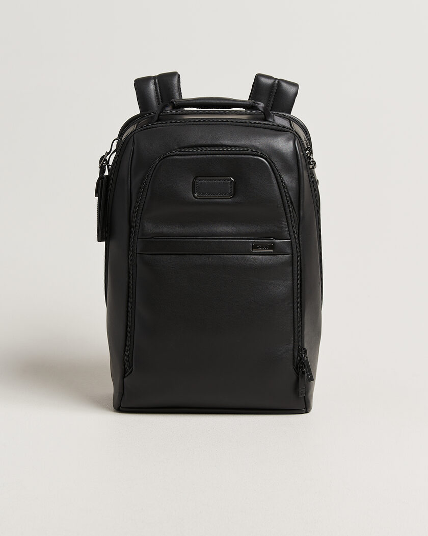 TUMI Alpha 4 Expandable Medium Backpack Black – Sort