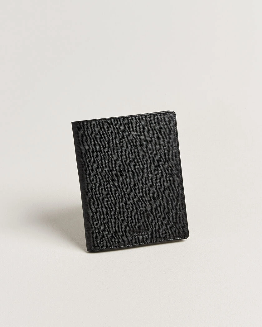 Loake Shoemakers Savoy Grain Leather Notebook Black – Blå