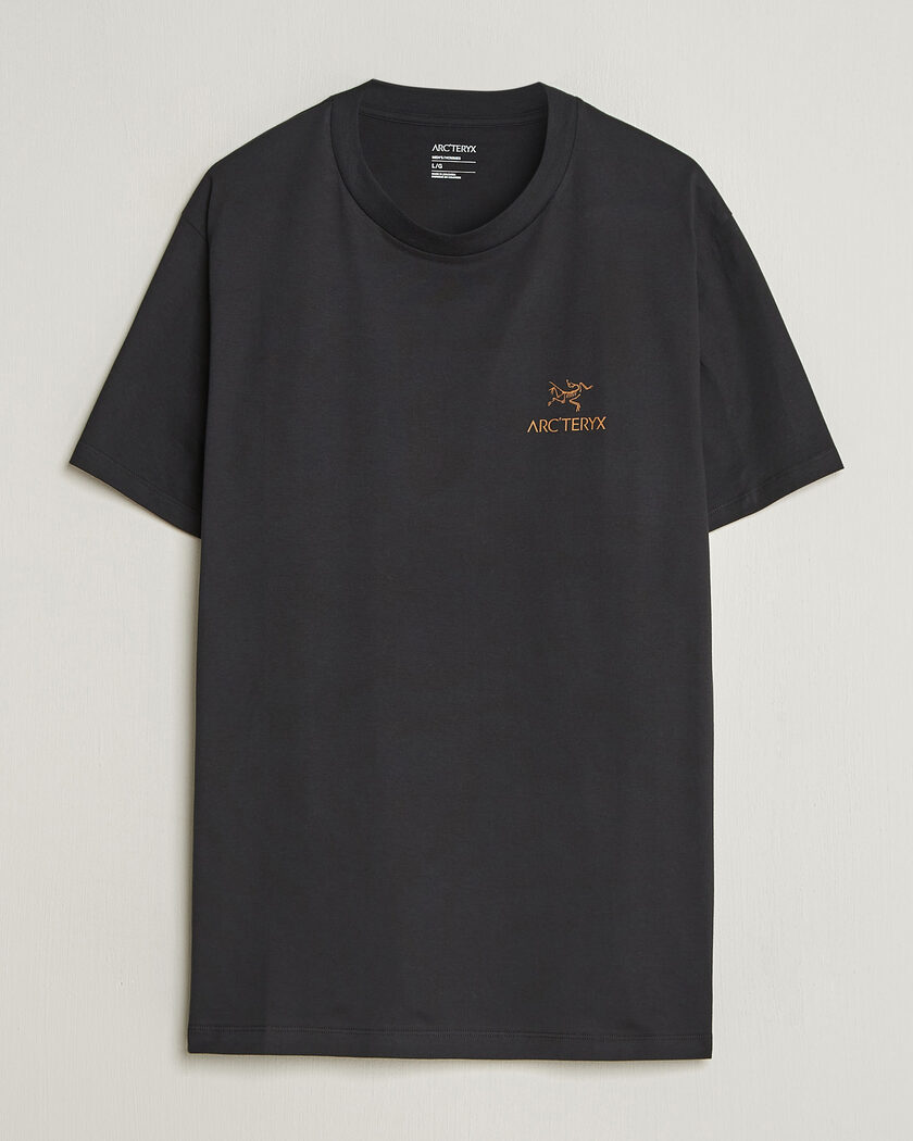 Arc'teryx Kragg Cotton Bird Word T-Shirt Black – Hvid