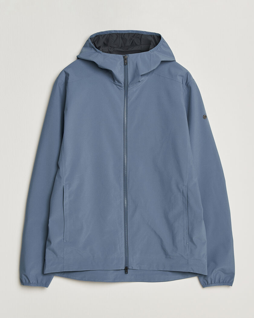 Scandinavian Edition Hood II Waterproof Jacket Ocean – Blå