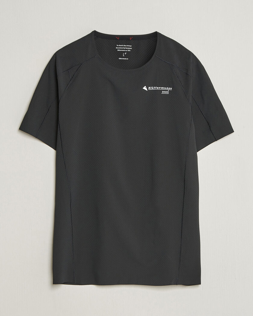 Klättermusen Diser Lightweight T-Shirt Black – Sort