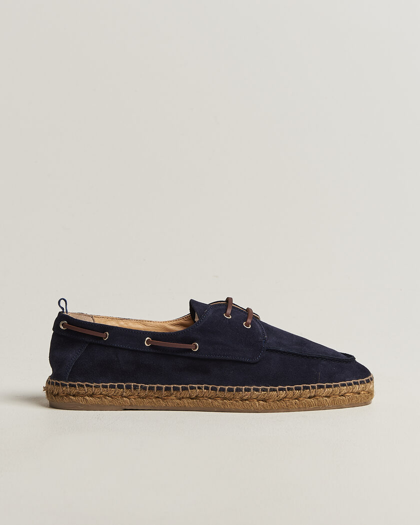Castañer Nemo Casual Suede Boat Shoe Azul Oscuro – Blå