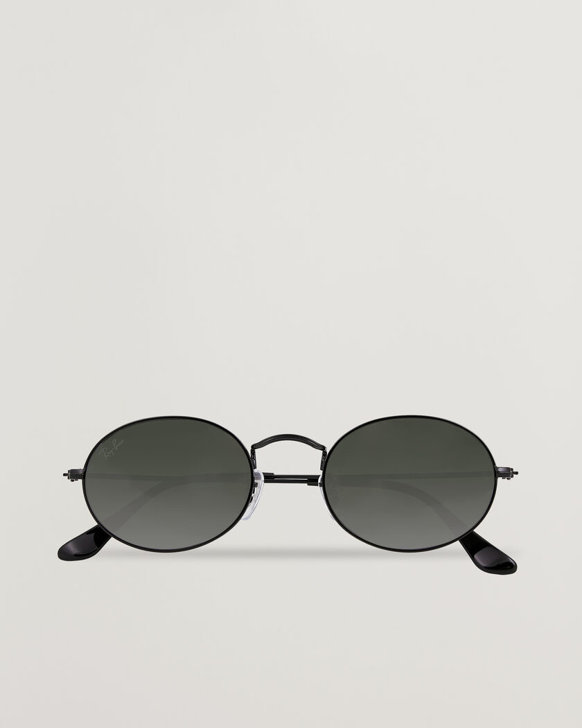 Ray-Ban Oval Sunglasses Black – Sort