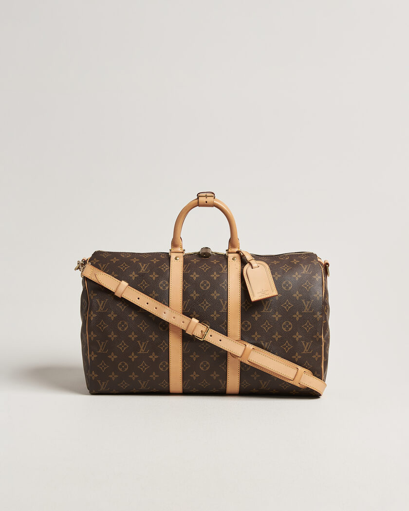 Louis Vuitton Pre-Owned Keepall Bandouliére 45 Monogram – Brun