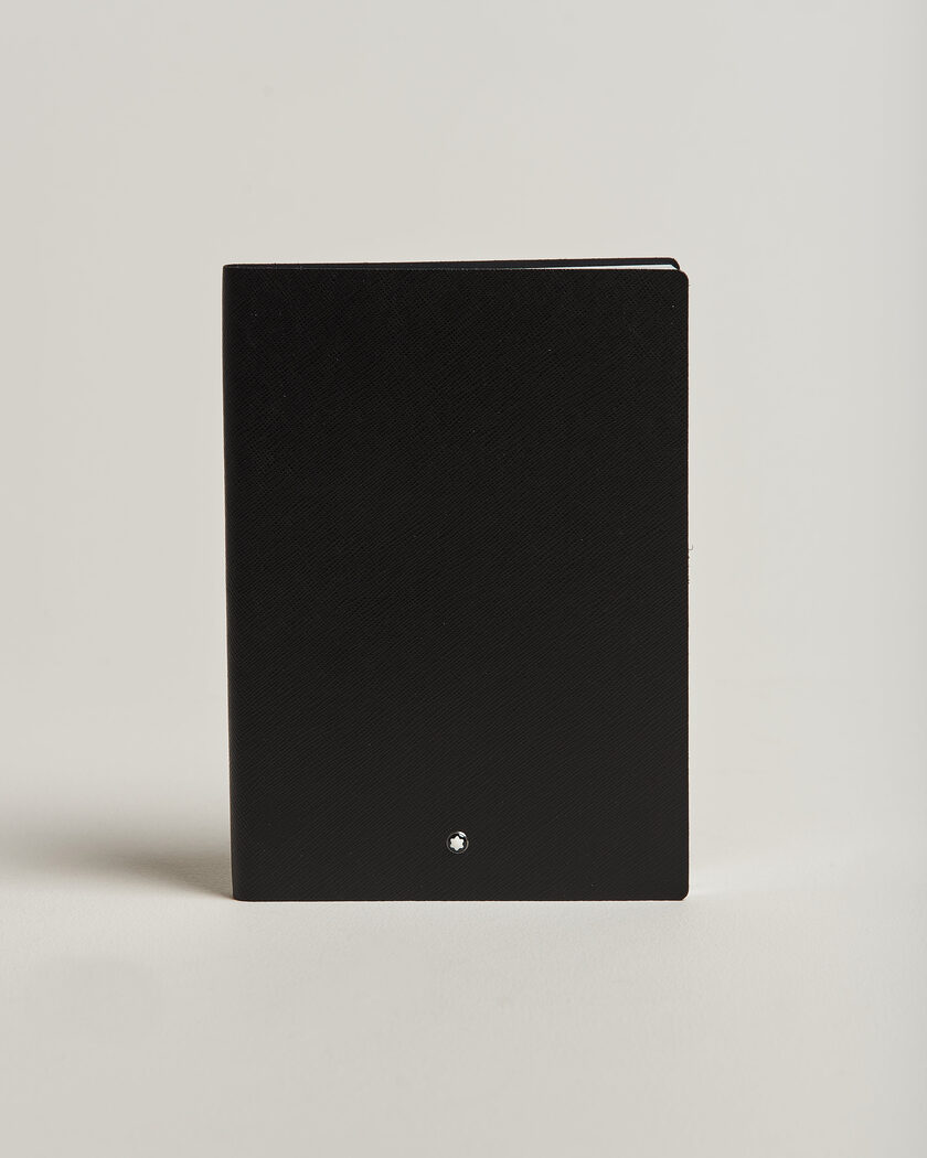 Montblanc Notebook Medium, Saffiano Leather Black – Sort