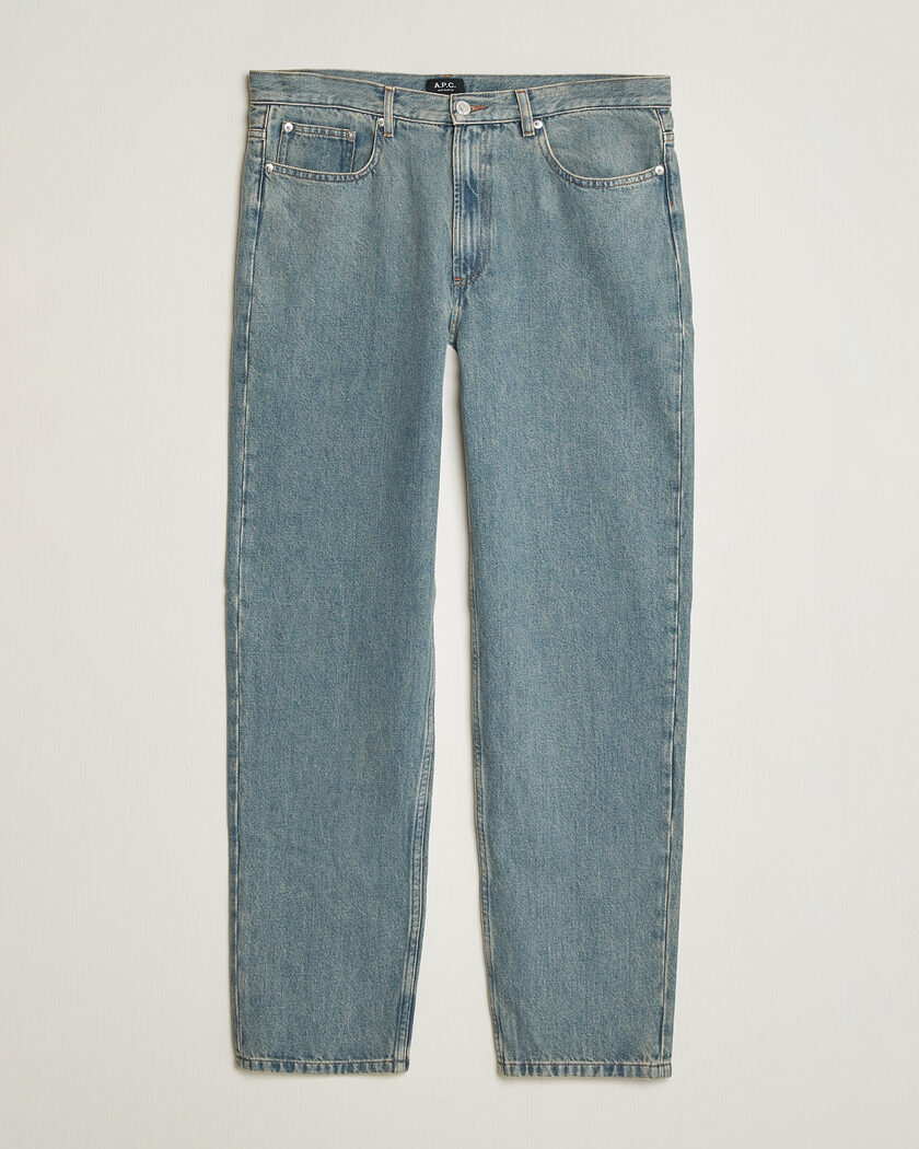 A.P.C. Martin Jeans Washed Indigo – Blå
