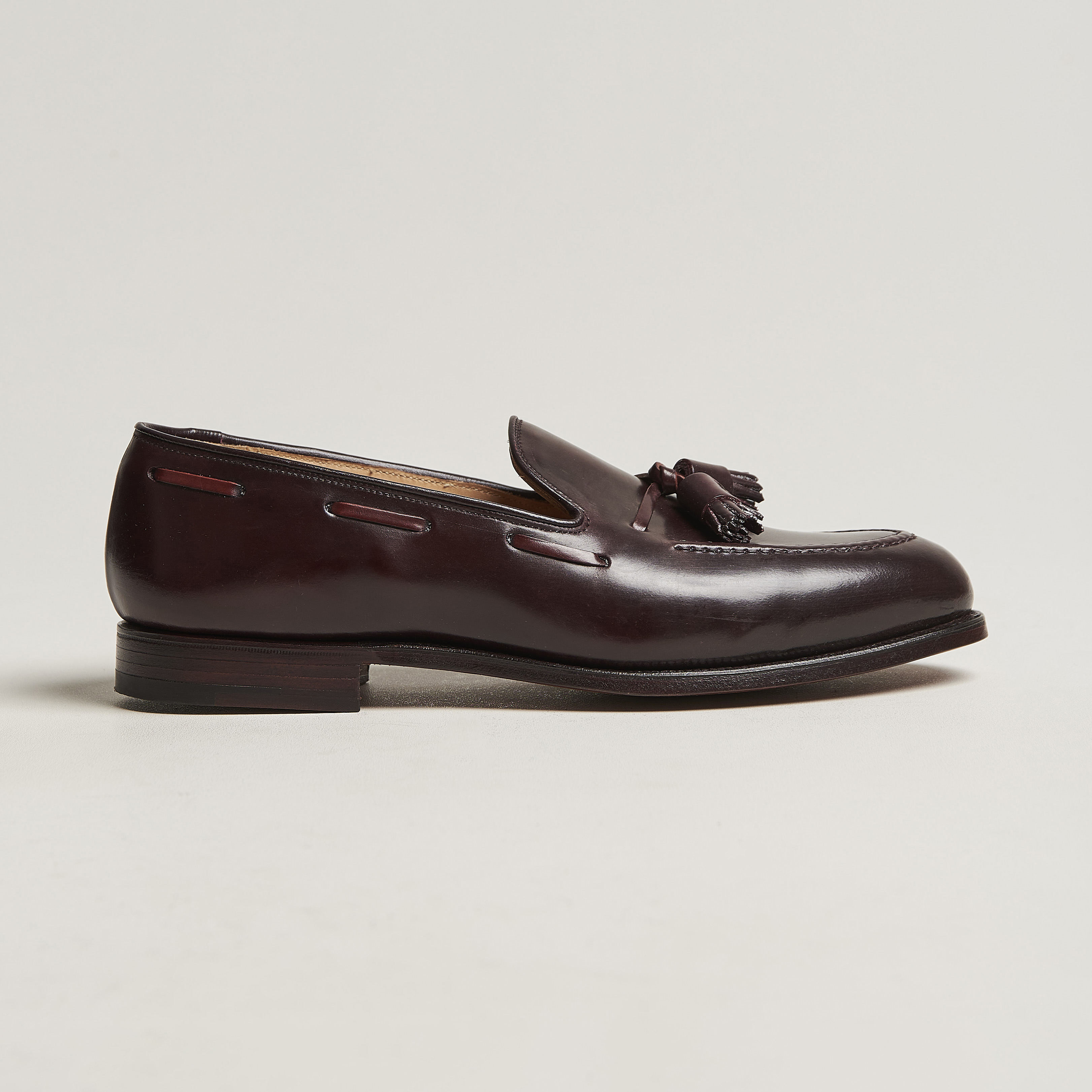 Crockett And Jones Cavendish Tassel Loafer Burgundy Cordovan Careofcarldk 6561