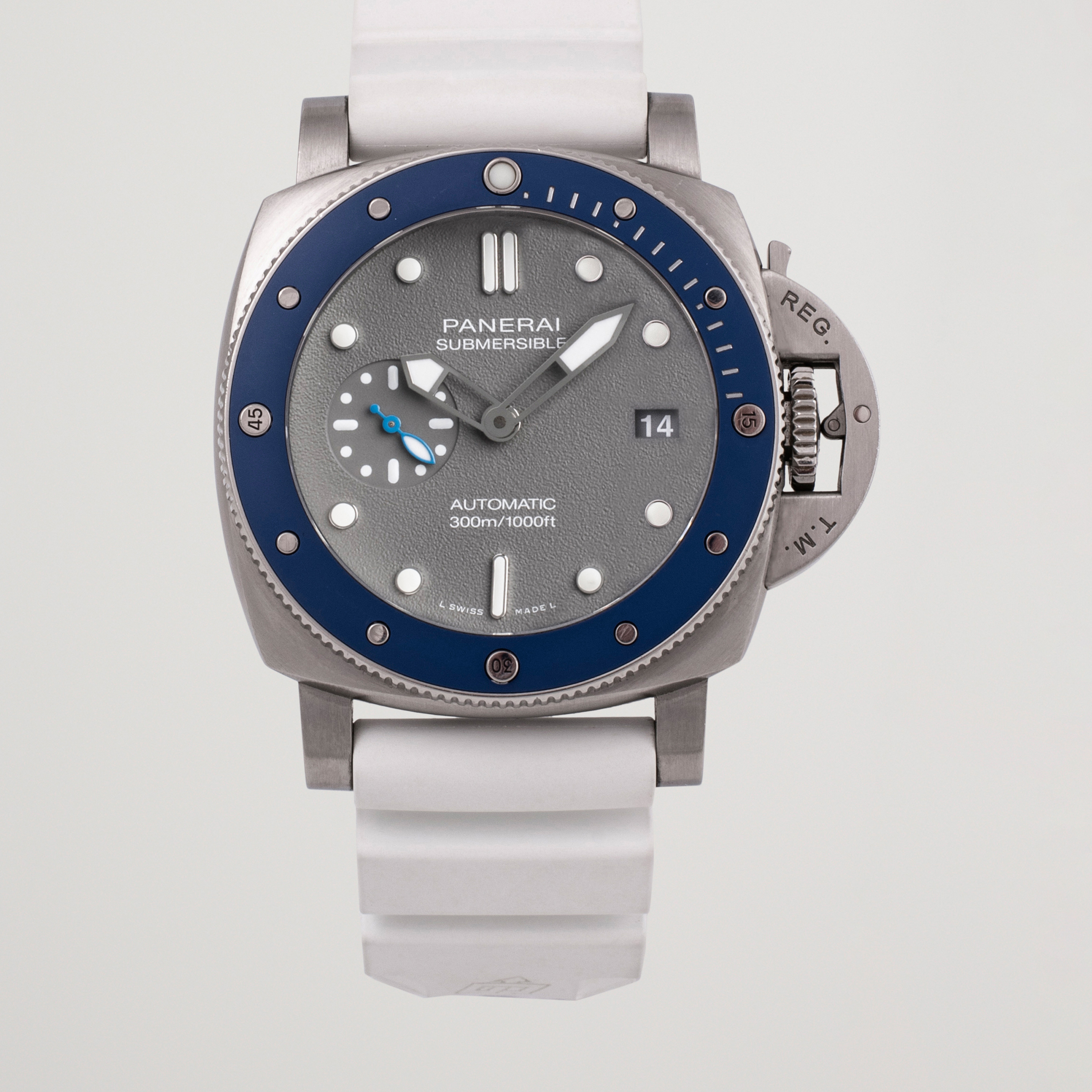 Panerai Pre Owned Luminor Submersible PAM 00959 Silver CareOfCarl.dk