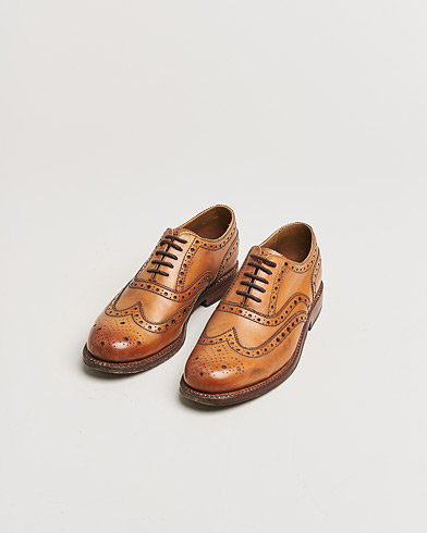 Herre | Pre-owned tøj & sko | Pre-owned | Grenson Brogue Cognac Calf UK7 - EU41