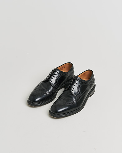 Pre-owned Loake Shoemakers Royal Brogue Black Polished Calf UK10,5 - EU44,5