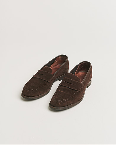 Herre | Pre-owned tøj & sko | Pre-owned | Crockett & Jones Harvard City Sole Dark Brown Suede