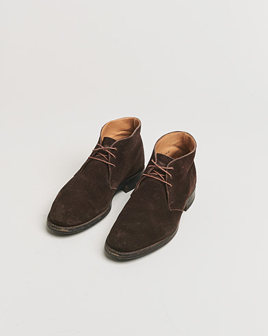 Herre | Pre-owned tøj & sko | Pre-owned | Crockett & Jones Chiltern Dainite Chukka Boot Brown Suede UK7,5 - EU41,5