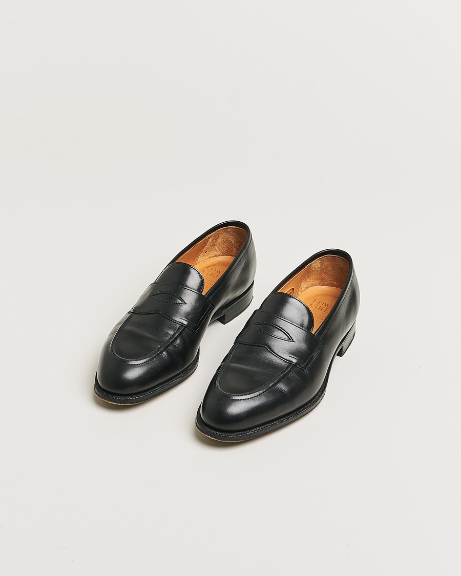 Herre | Pre-owned tøj & sko | Pre-owned | Edward Green Piccadilly Penny Loafer Black Calf