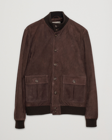 Valstar Valstarino Suede Jacket Dark Brown