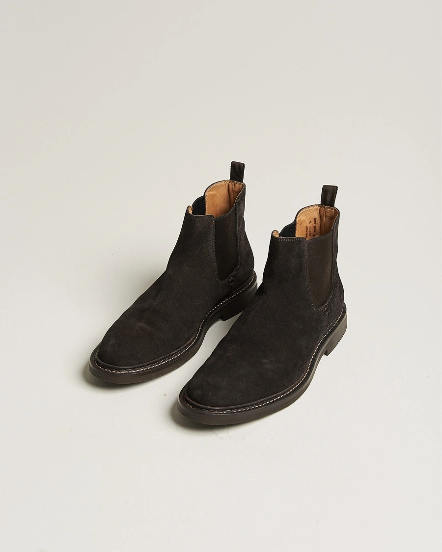 Herre | Pre-owned tøj & sko | Pre-owned | Heschung Tremble Hydrovelours Suede Boot Brown