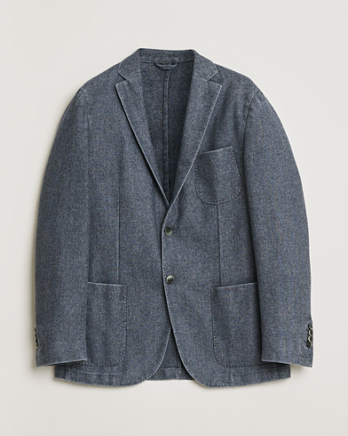 Pre-owned L.B.M. 1911 Wool Blazer Washed Blue 52 – Blå