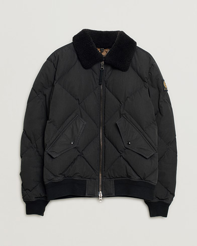 Belstaff Hawkridge Padded Sherling Jacket Black