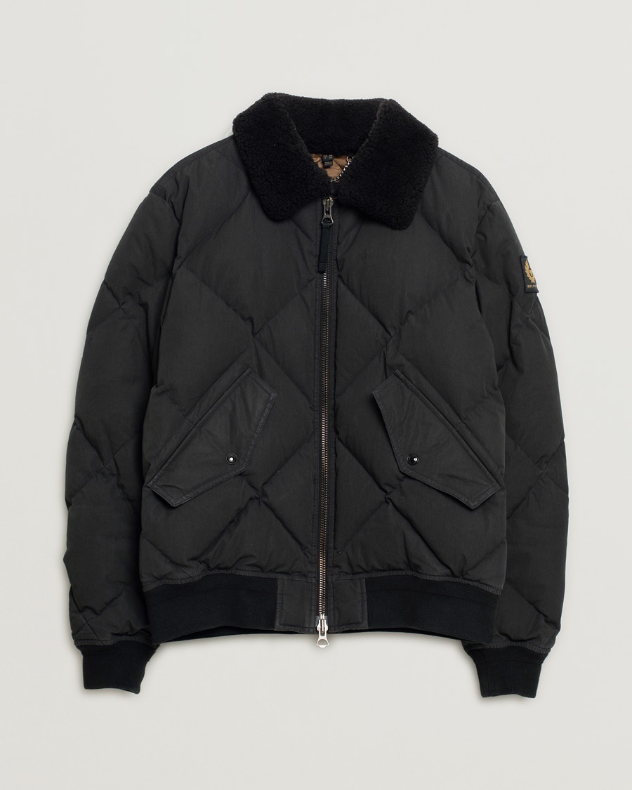 Herre | Pre-owned tøj & sko | Pre-owned | Belstaff Hawkridge Padded Sherling Jacket Black