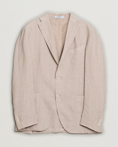 Boglioli K Jacket Linen Blazer Light Beige