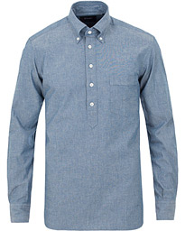  Popover Chambray Shirt Blue