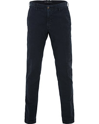  Slim Fit Garment Dyed Washed Slacks Navy