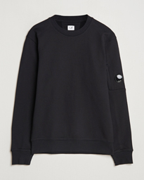  Diagonal Raised Fleece Lens Sweatshirt Black