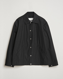  Back Printed Coach Jacket Black