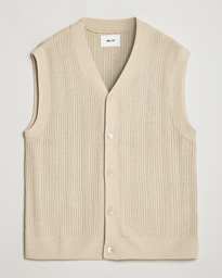  Reece Knitted Vest Ecru