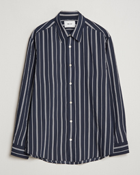  Quinsy Striped Shirt Navy/White