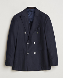  Farris DB Super 150's Loro Piana Wool Blazer Navy