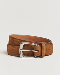  Western Belt Brown Suede