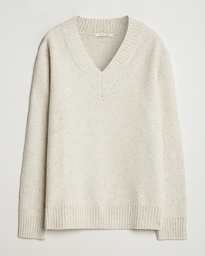  Stanley Boiled Merino V-Neck Sweater Snow