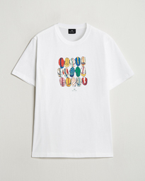  Casquettes Crew Neck T-Shirt White