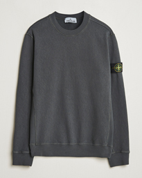  Old Dyed Cotton Sweatshirt Charcoal