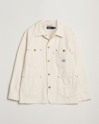  Unlined Drill Twill Shirt Jacket Barlows White