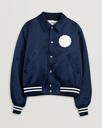 AMI Teddy Jacket Navy