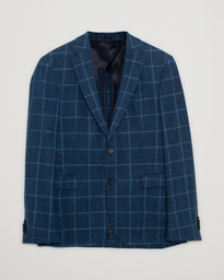 Hugo Boss Nobis Checked Blazer Dark Blue 46