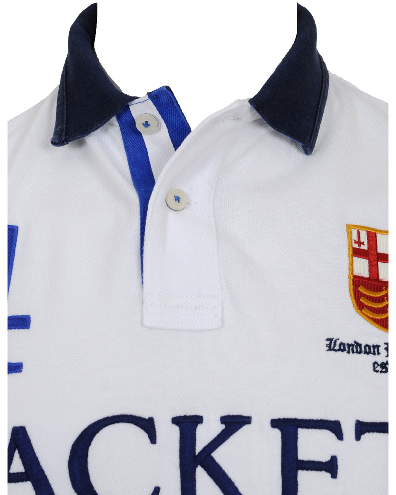 Hackett London Rowing Club Polo White CareOfCarl