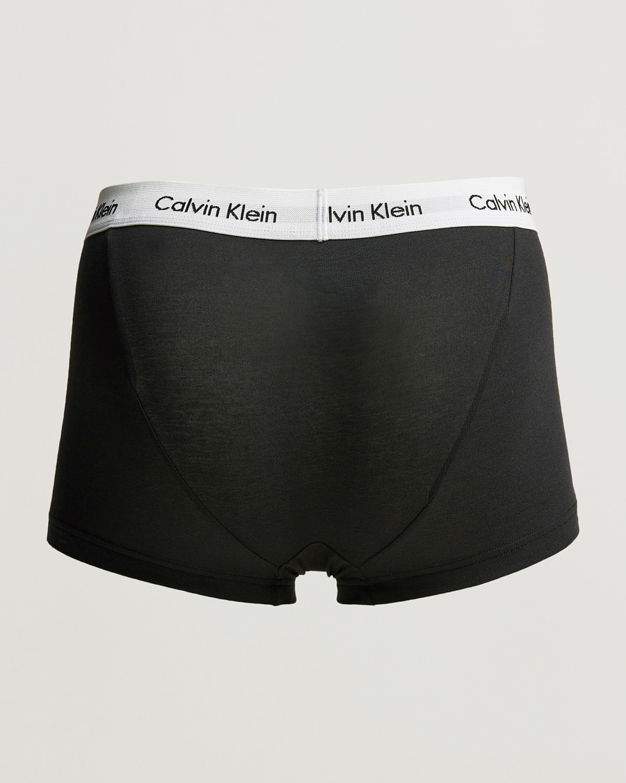 Herre | Boxershorts | Calvin Klein | Cotton Stretch Low Rise Trunk 3-pack Black