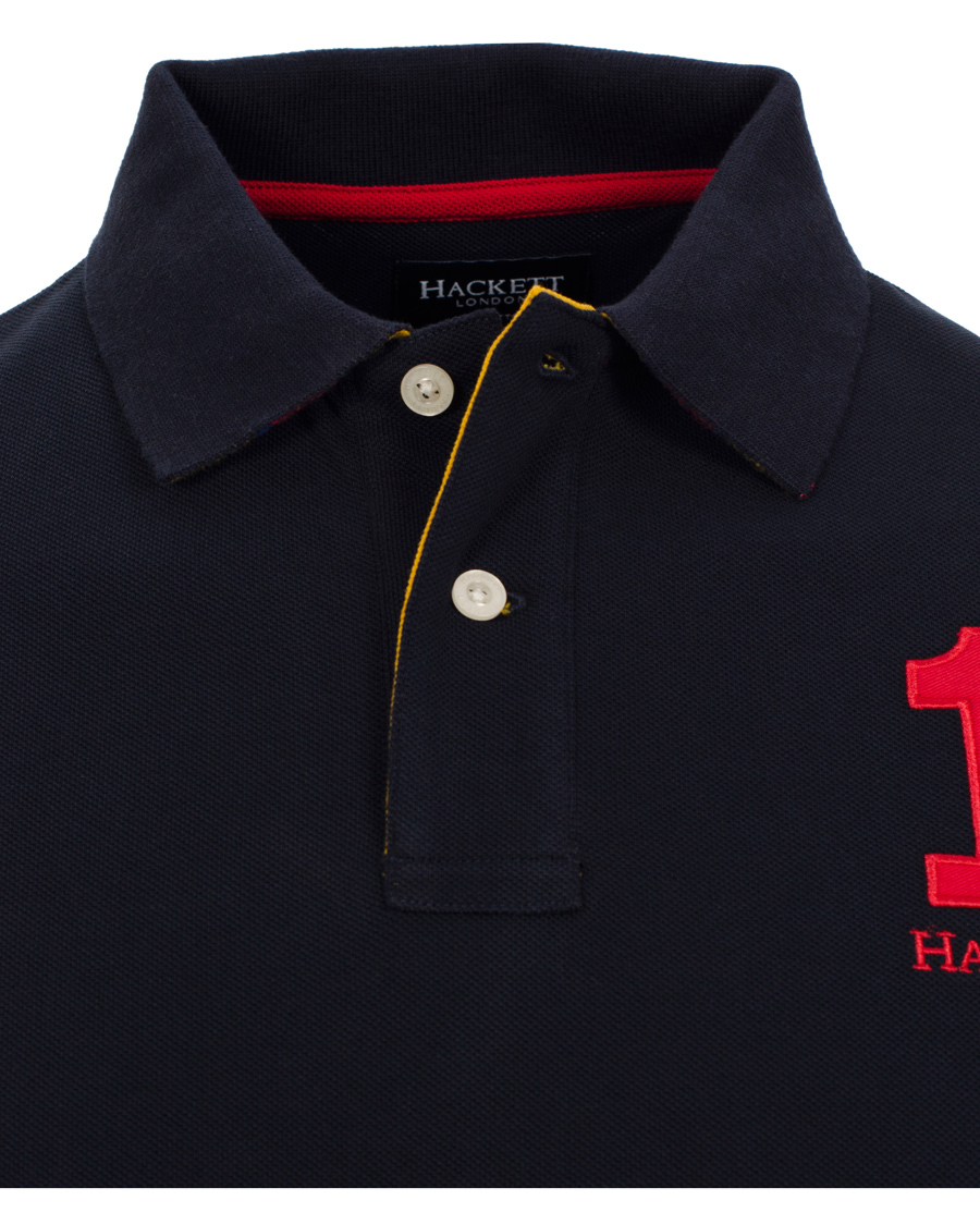 Herre | Polotrøjer | Hackett | New Classic Piké Navy